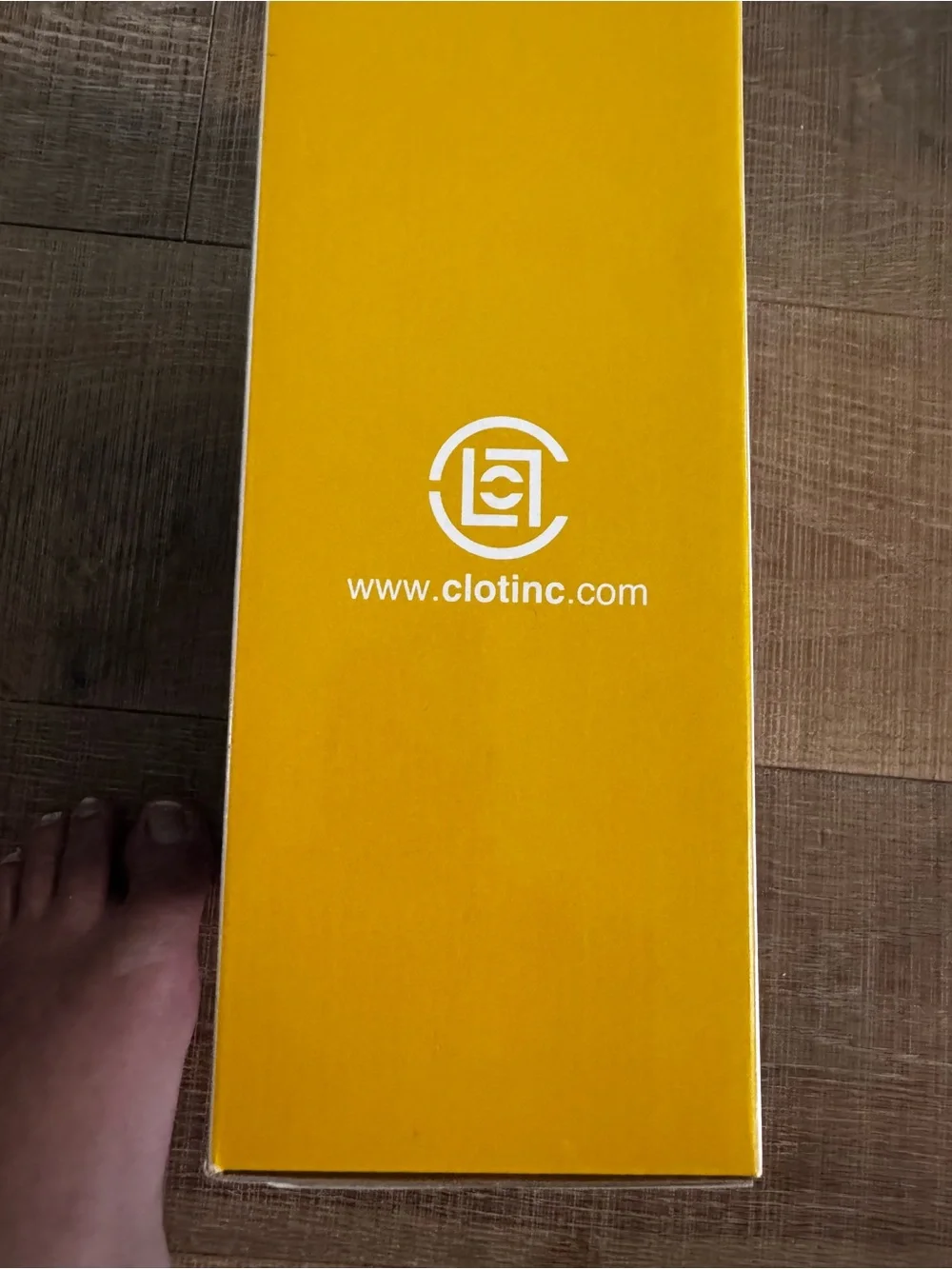 Casio Yellow Logo Electronics/Watch Box
